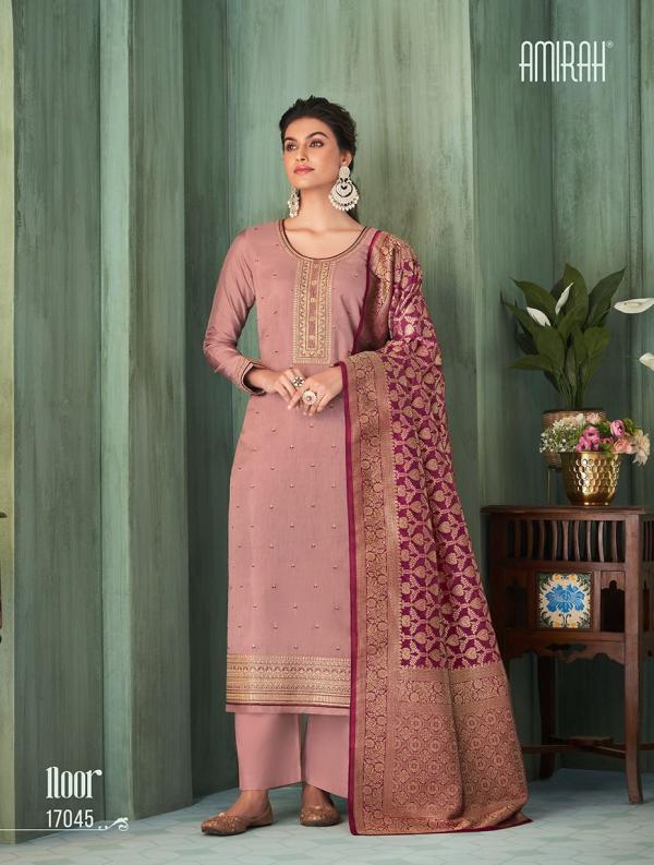 Amirah Noor Ocassional Chinon Designer Salwar Suit Collection